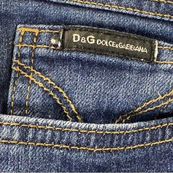 🛑 1 hour sale. Dolce & Gabbana, size 31, Blue Women's Jeans - Picture 8 of 13